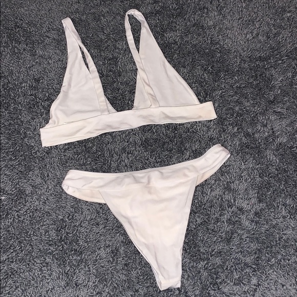 White Bathing suit - Picture 2 of 2